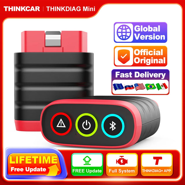 THINKCAR THINKDIAG Mini Bluetooth OBD2 Scanner & Code Reader