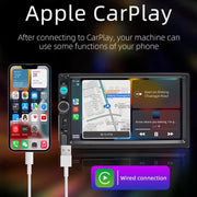 7-Inch Single-DIN Touchscreen Car Stereo with CarPlay, Bluetooth & Camera – product detail 2