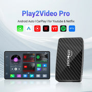 OTTOCAST Play2Video Pro Wireless CarPlay Wireless Android Auto Adapter for Youtube Netflix IPTV for Kia Toyota product image