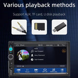 7-Inch Single-DIN Touchscreen Car Stereo with CarPlay, Bluetooth & Camera – product detail 3