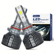 H8/H11 or 9005/HB3 Canbus LED Headlight Bulb Pair, 6000K White – featured product image
