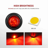 Nilight 10-Piece 3/4-Inch LED Side Marker Light Kit for Truck, RV & Trailer – product detail 5