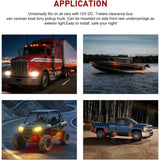 Nilight 10-Piece 3/4-Inch LED Side Marker Light Kit for Truck, RV & Trailer – product detail 7