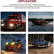 Nilight 10-Piece 3/4-Inch LED Side Marker Light Kit for Truck, RV & Trailer – product detail 7