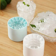 Round Silicone Ice Cube Mold & Bucket for Cocktails and Everyday Drinks – product detail 5