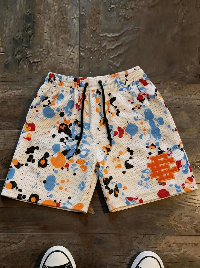 Men's Statement Print Shorts Fashion Designer Patterned Casual Daily Wear Shorts