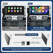 12.3-Inch Multimedia Display for Mercedes-Benz E-Class W212 with CarPlay – product detail 3