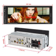 6.9-Inch Single-DIN Touchscreen Car Stereo with Wireless CarPlay & Bluetooth – product detail 6