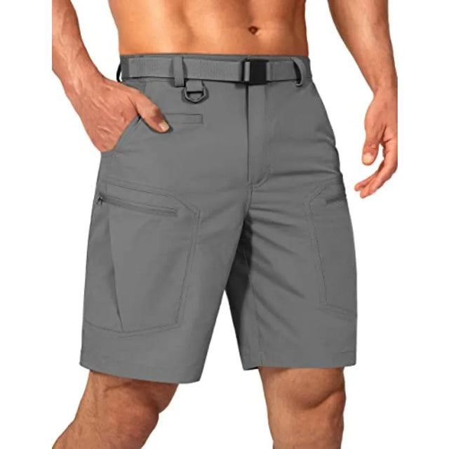 Men's Cargo Hiking Shorts Water Resistant Quick Dry Lightweight Breathable Tactical Shorts