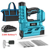 SEESII 18-Gauge Cordless Brad Nailer & Stapler with 1,000 Brad Nails – product detail 9