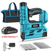 SEESII 18-Gauge Cordless Brad Nailer & Stapler with 1,000 Brad Nails – product detail 9