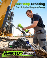 TaskStar 14 oz Cordless Grease Gun with 40-Inch Hose & LED Work Light – product detail 6