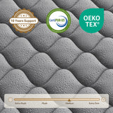 8/10-Inch Twin Hybrid Mattress with Pocket Springs & Motion Isolation – product detail 4