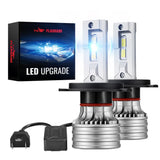 H4/9003 Mini LED Headlight Bulb Pair, 110W 28,000LM 6500K – featured product image