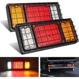 Nilight LED Trailer Tail Light Kit with Brake, Turn & Reverse Lights – featured product image