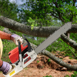 52cc 20-Inch Gas Chainsaw, 7500 RPM Heavy-Duty Cutting Kit with Tool Bag – product detail 4