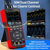 ZOYI ZT-703S 50MHz Handheld Oscilloscope, Multimeter & Signal Generator – product detail 3