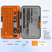 166-Piece Precision Electronics Repair Screwdriver & Pry Tool Kit – product detail 8
