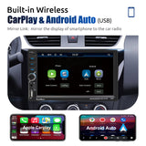 ESSGOO 7-Inch Double-DIN Car Stereo with Wireless CarPlay & Android Auto – product detail 4