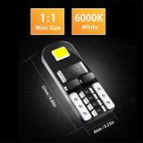 AUXITO 10-Piece T10 194/168 LED Interior Bulbs, 6000K White – product detail 4