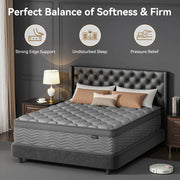 8/10-Inch Twin Hybrid Mattress with Pocket Springs & Motion Isolation – product detail 2