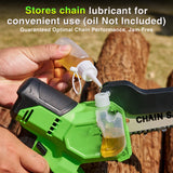 TaskStar 6/8-Inch Brushless Mini Chainsaw with Dual 4000mAh Batteries – product detail 6