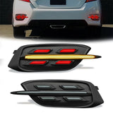 For Honda 10th Gen Civic LX EX Sedan 2016–2021 LED Rear Bumper Lights Taillight Assembly Dynamic Turn Signal Lights Brake Reverse Light product image