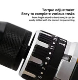 Cordless Drill, Impact Driver & Screwdriver Combo Kit for Home DIY – product detail 4