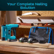 SEESII 18-Gauge Cordless Brad Nailer & Stapler with 1,000 Brad Nails – product detail 8