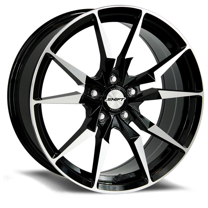 Blade Gloss Black Machined