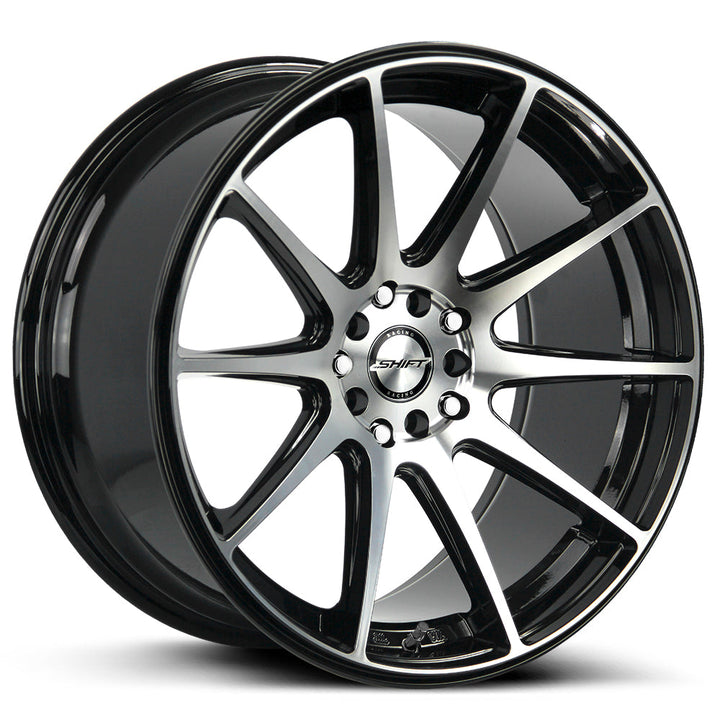 Gear Gloss Black Machined