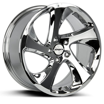 Shift Strut Chrome Wheel