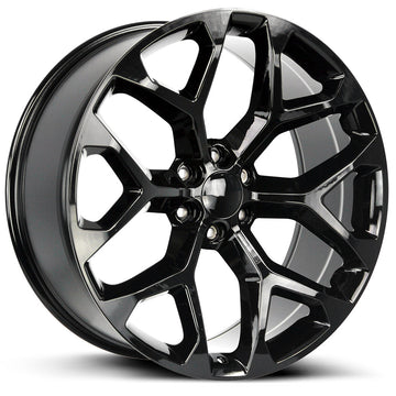 Strada OE Replica Snowflake All Gloss Black Wheel