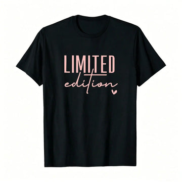 Limited, Breathable And Comfortable Short-Sleeved Round-Neck Top