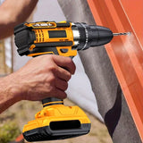 21V Cordless Drill/Driver Kit with 2-Speed Control, LED & Battery Options – product detail 4