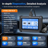 XTOOL D7S V2.0 Bidirectional OBD2 Scanner with ECU Coding & 39+ Resets – product detail 2