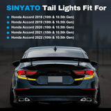 Sequential LED Tail Lights for Honda Accord 2018–2022 – product detail 2