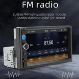7-Inch Single-DIN Touchscreen Car Stereo with CarPlay, Bluetooth & Camera – product detail 5