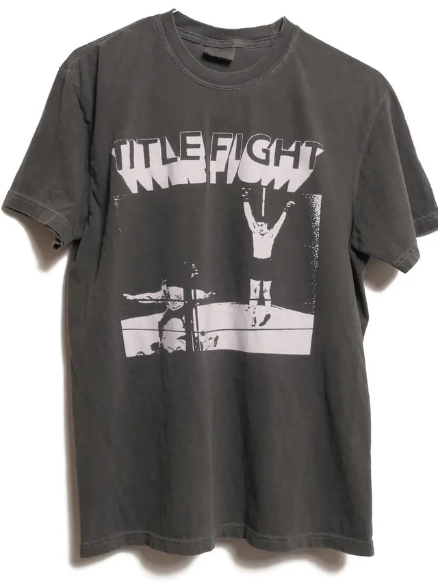 Title Fight American Rock Band Shoegaze Band Tee Ultra Faded Tour Hardcore Noise Post Punk