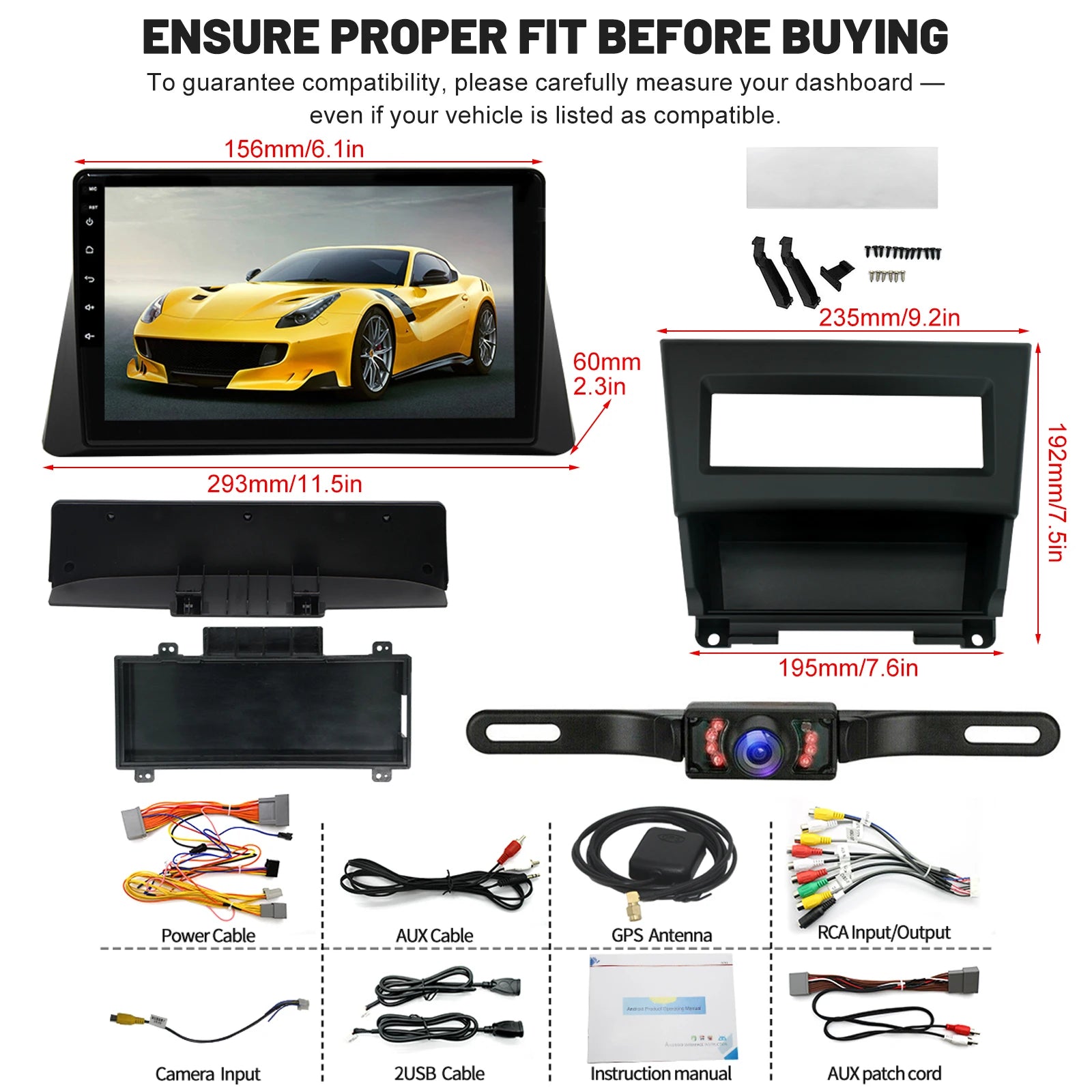 10-Inch Android 13 Car Stereo for Honda Accord 2008–2013 with Wireless CarPlay – product detail 9