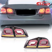 SINDAR Brake Taillight For Honda Civic FD2 2006–2011 Type R electroplating Lens product image