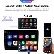 MTIJIEY 9-Inch Android 13 Car Stereo with Wireless CarPlay, GPS & 2+64GB – product detail 2