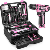 DEKO Home Mechanics Tool Set with 12V Cordless Drill & Drawer Case – featured product image