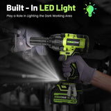 Robustrue 1000 N·m Brushless Cordless Impact Wrench Kit – product detail 4