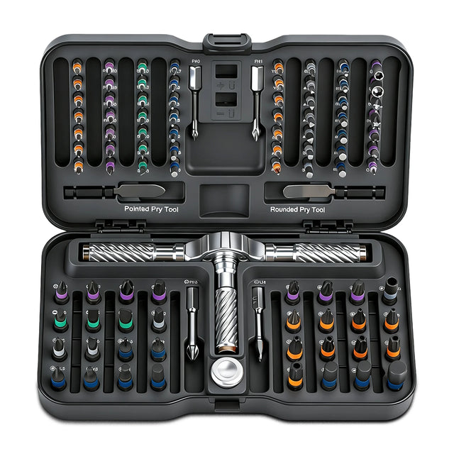 VMAN 100-in-1 Magnetic Ratcheting Precision Screwdriver Set