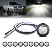 Nilight 10-Piece 3/4-Inch LED Side Marker Light Kit for Truck, RV & Trailer – product detail 9