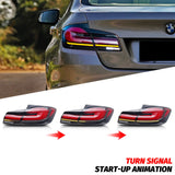 Animated LED Tail Lights for BMW 5 Series F10/M5 2011–2016 – product detail 3