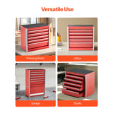 SucceBuy 5-Drawer Portable Metal Tool Box for Garage & Workshop Storage – product detail 5