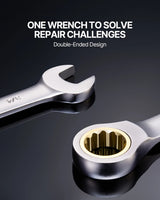 SucceBuy 24/30-Piece SAE & Metric Ratcheting Wrench Set with Organizer – product detail 5