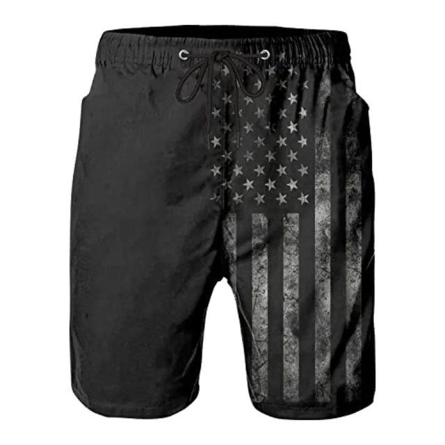 Men's Swim Trunks Quick Dry Board Shorts with Mesh Liner